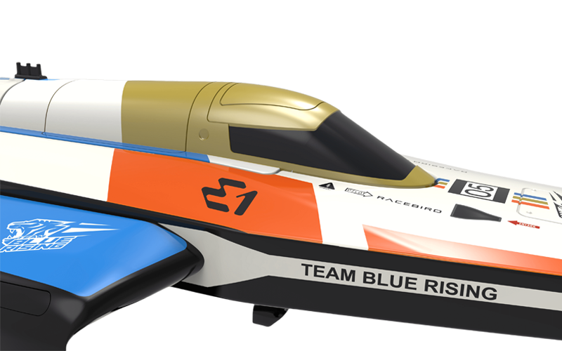 E1 Team Blue Rising RaceBird Lite